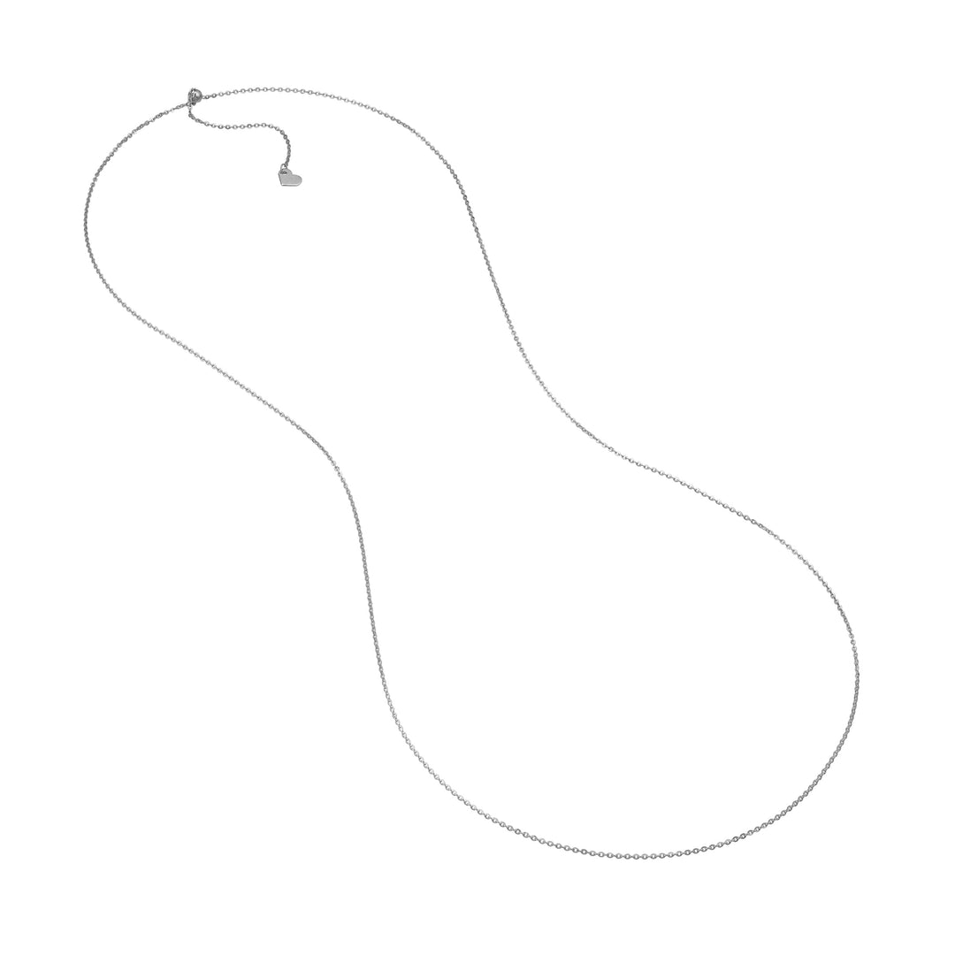 1.1mm D/C Brill Cable Chain with Slider Bead