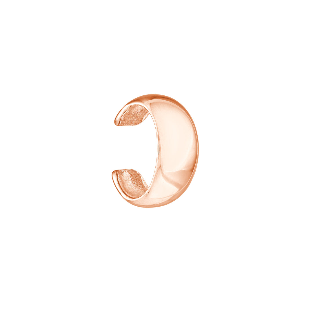 Wide High Polished Earring Cuff
