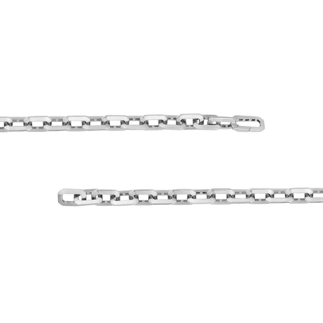 Octagon Long Link Fancy Bracelet