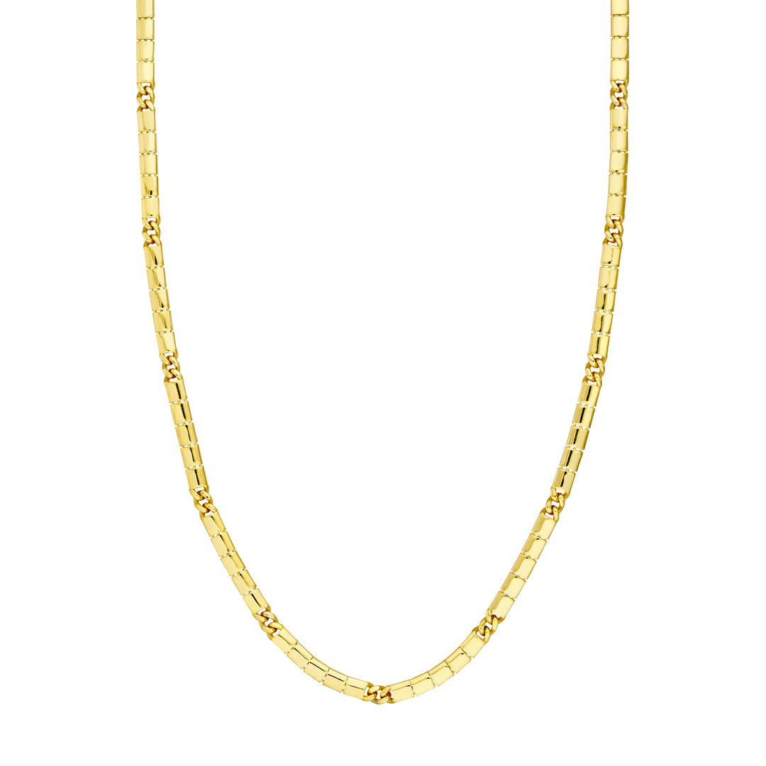 4.70mm Hollow 5+1 Flat Tile Link Chain with Box Lock
