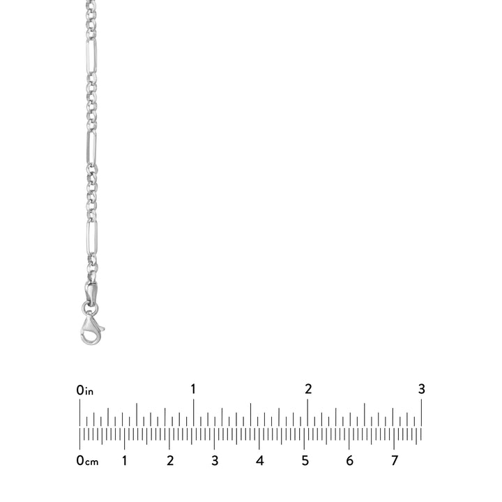 2.80mm Hollow 6+1 Rolo Chain with Pear Shape Lock