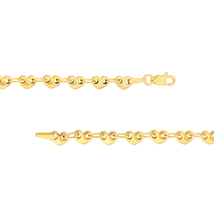 Heart Puff Mariner Chain