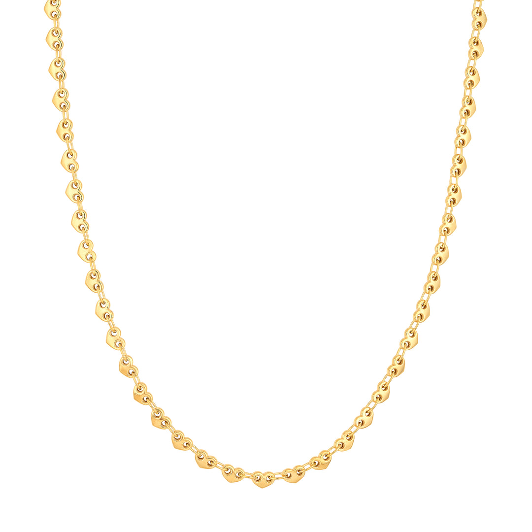 Heart Puff Mariner Chain