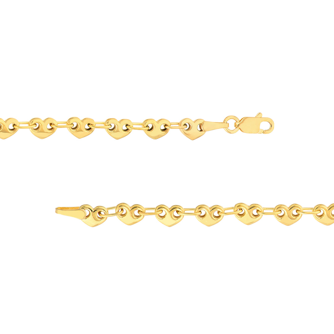 Heart Puff Mariner Chain