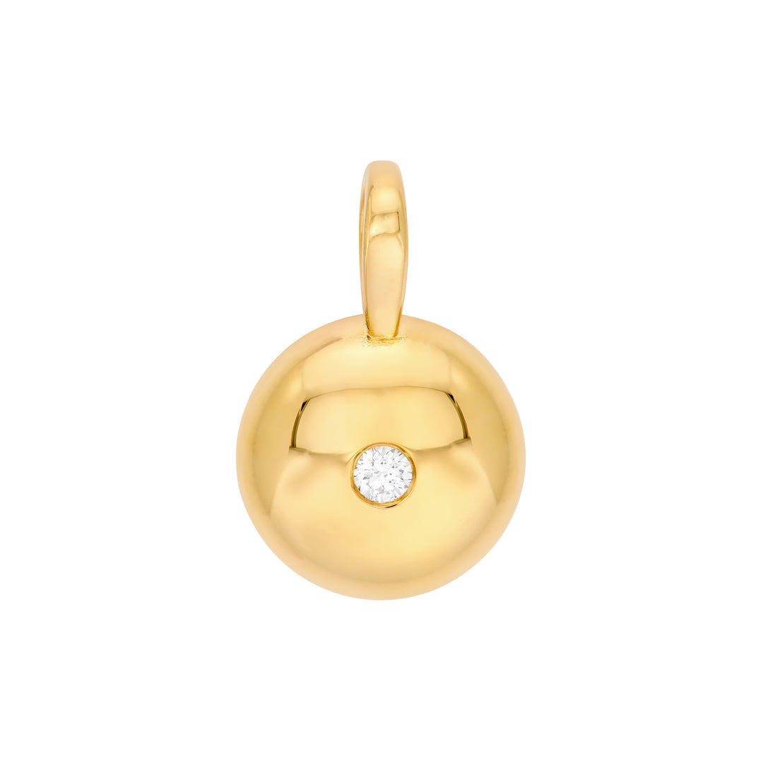 Diamond Disc Pendant