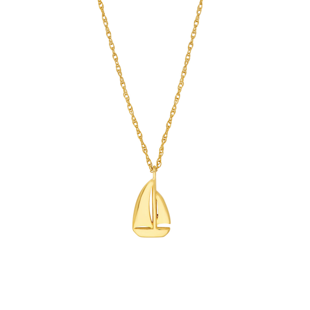 So You Sailboat Necklace