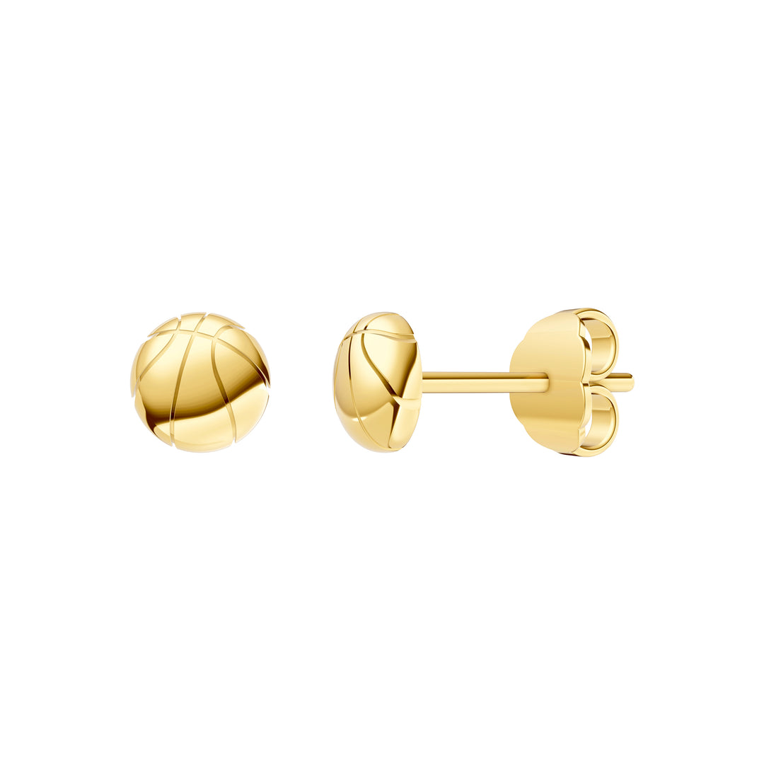 Basketball Stud Earrings