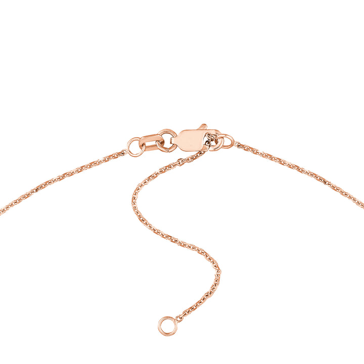 7mm Cursive Nameplate Necklace