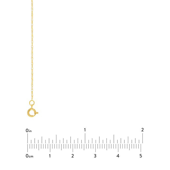 0.7mm Pendant Rope Chain with Spring Ring