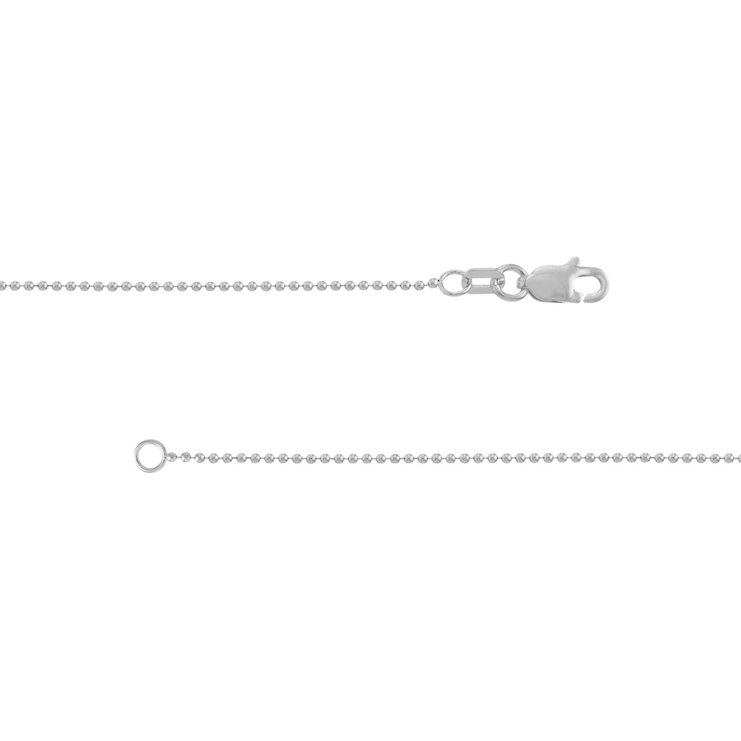 1.00mm Bead 100 Lobster Lock Qtag