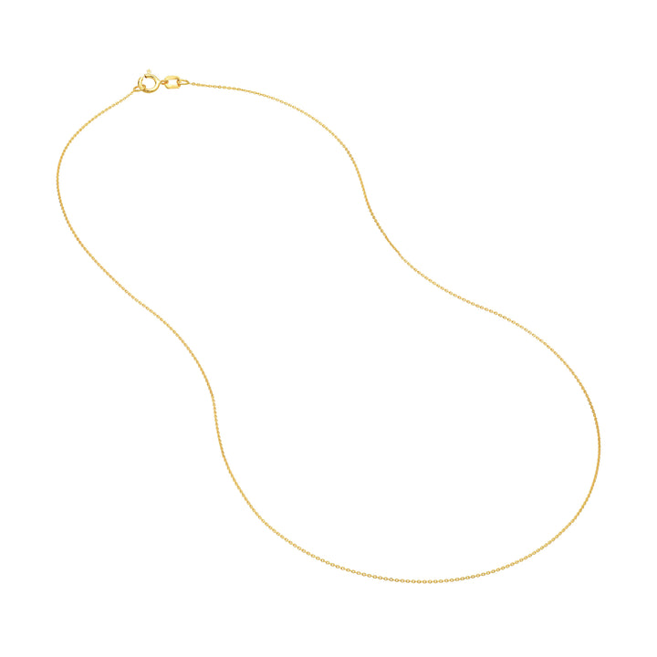 0.7mm Cable Chain with Spring Ring