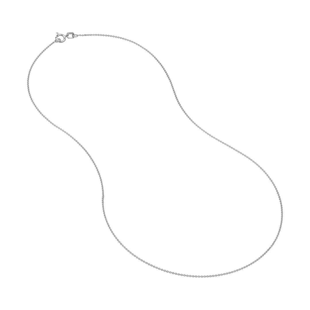 0.9mm Cable Chain with Spring Ring