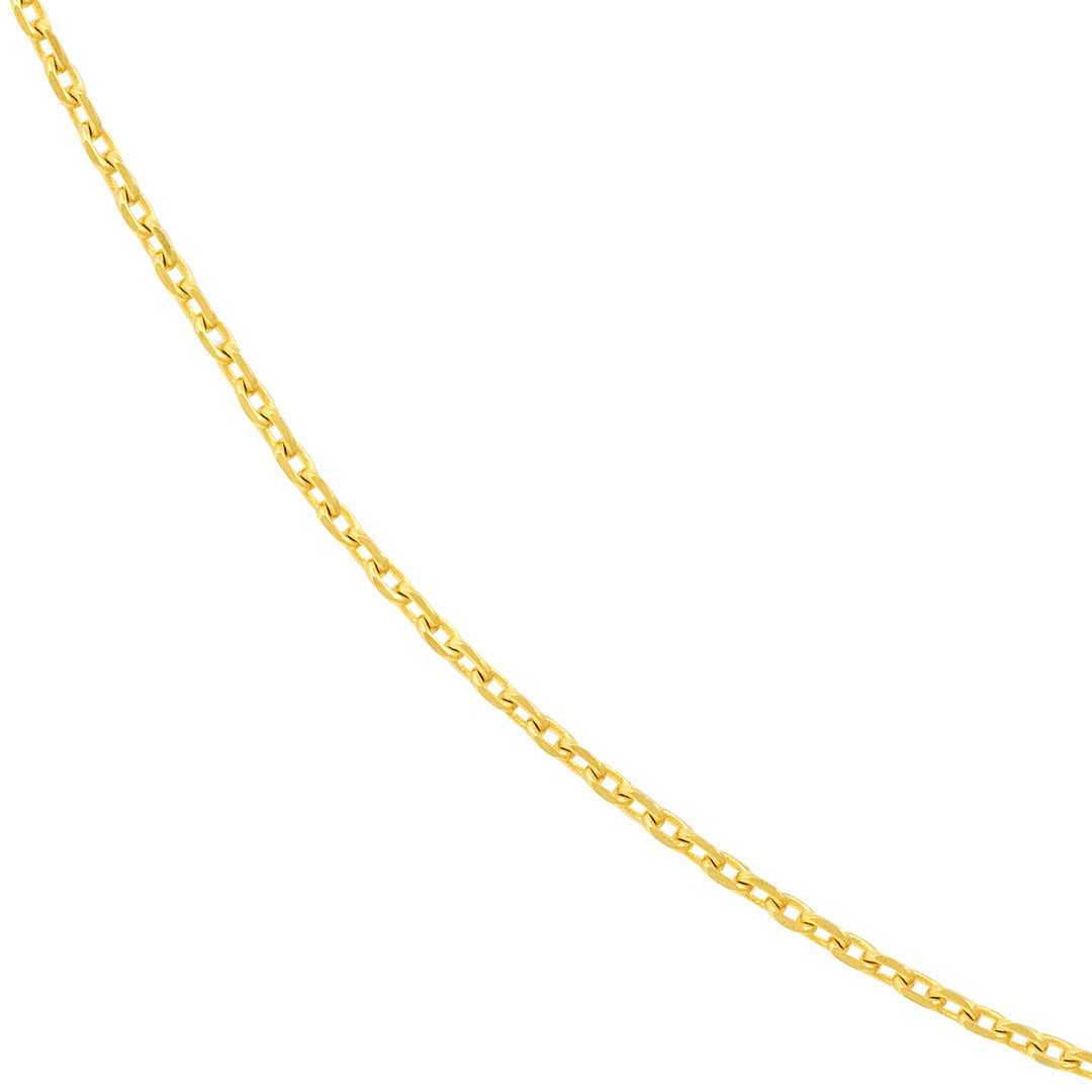 0.65mm D/C Cable Chain with Spring Ring Qtag