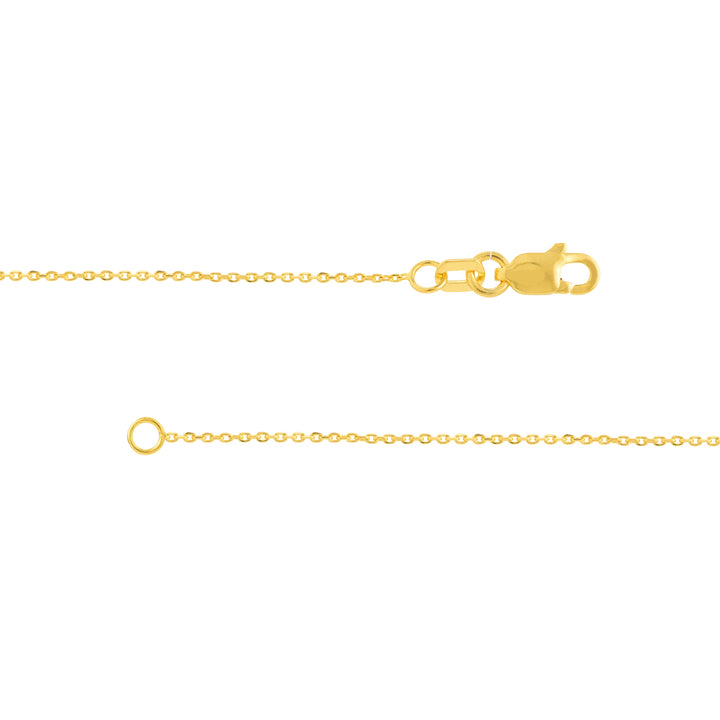 0.8mm D/C Cable Chain with Lobster Lock