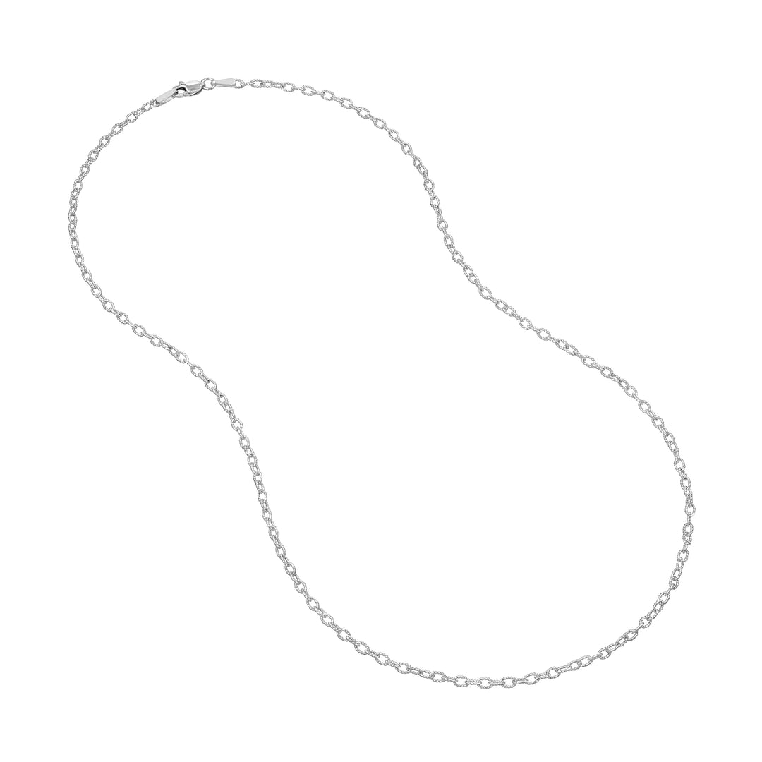 2.30mm Designer Rolo Chain with Lobster Lock