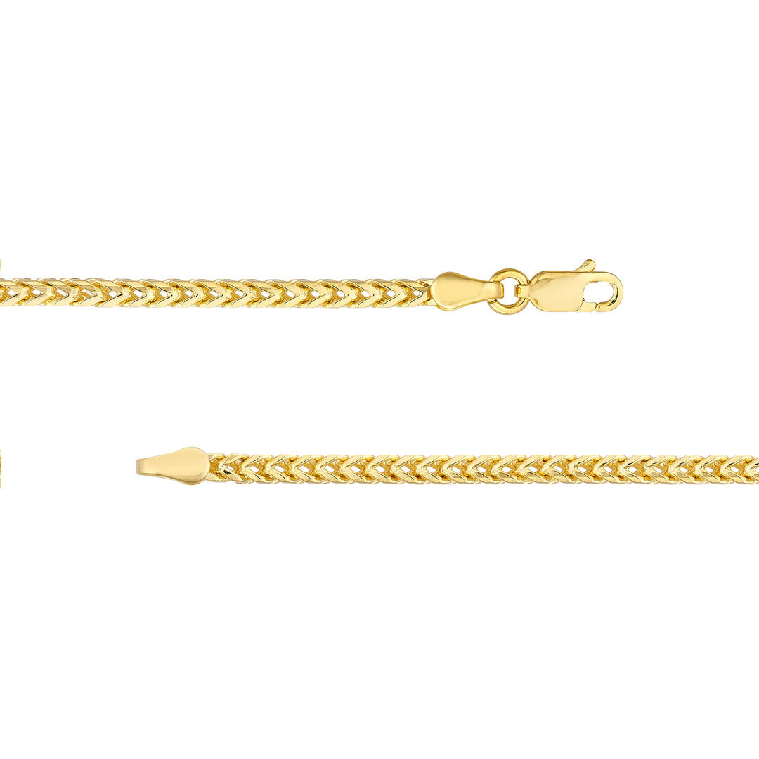 2.5mm Franco Chain with Lobster Lock