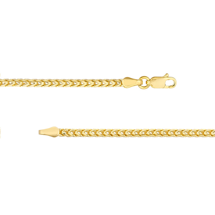 2.5mm Franco Chain with Lobster Lock