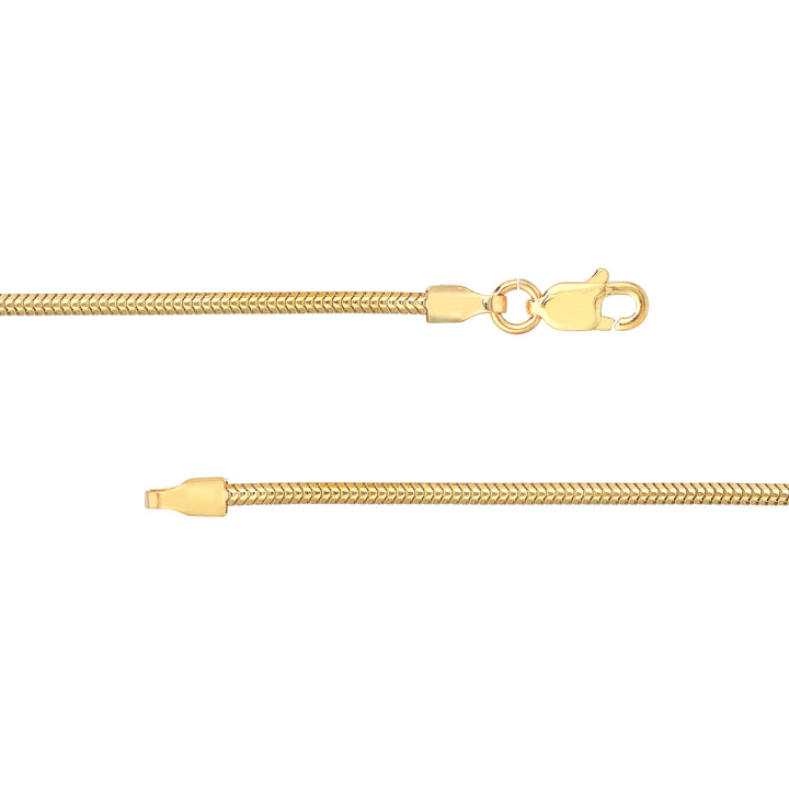 1.6mm Snake Chain with Lobster Lock