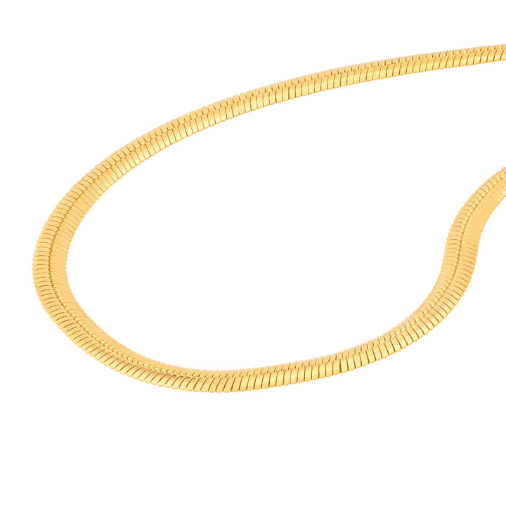 3.20mm Oval Snake Chain with Lobster Lock