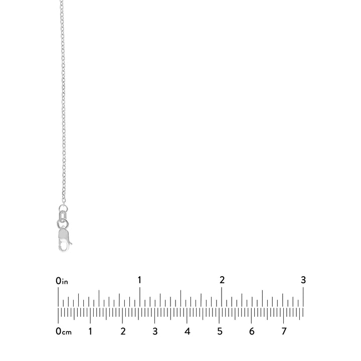 1.25mm D/C Cable Chain with Lobster Lock