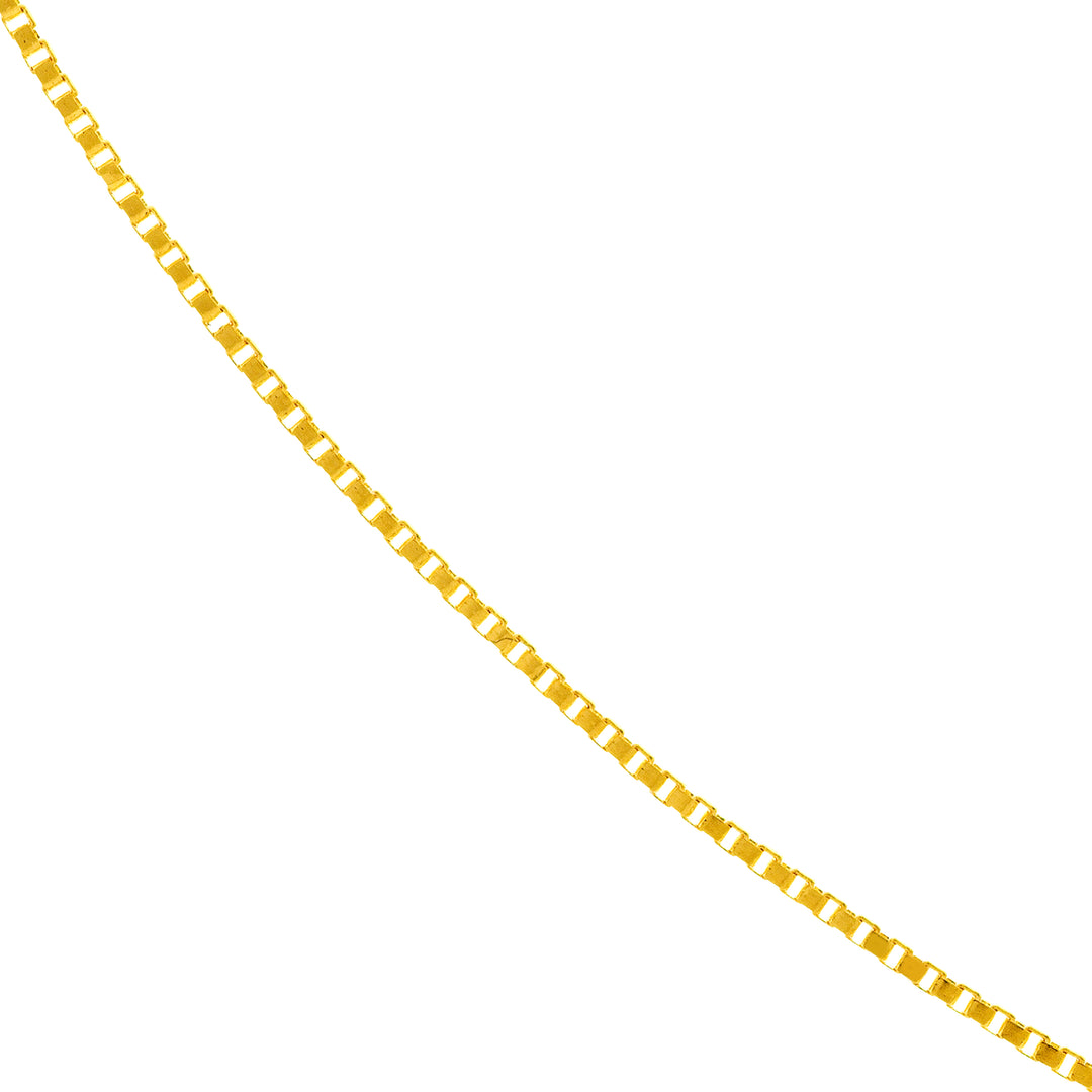 0.55mm Box Chain with Spring Ring