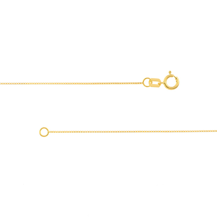 0.55mm Box Chain with Spring Ring