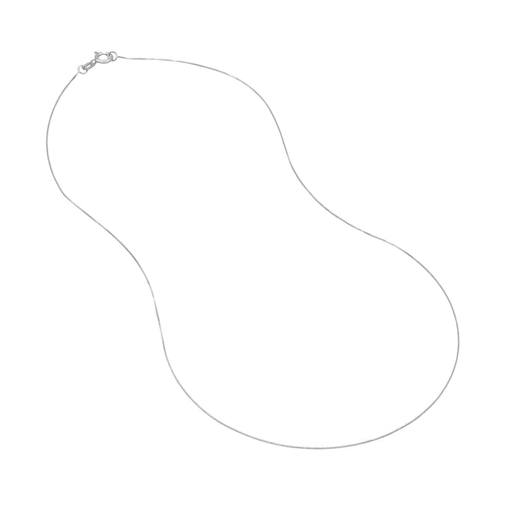 0.42mm Box Chain with Spring Ring