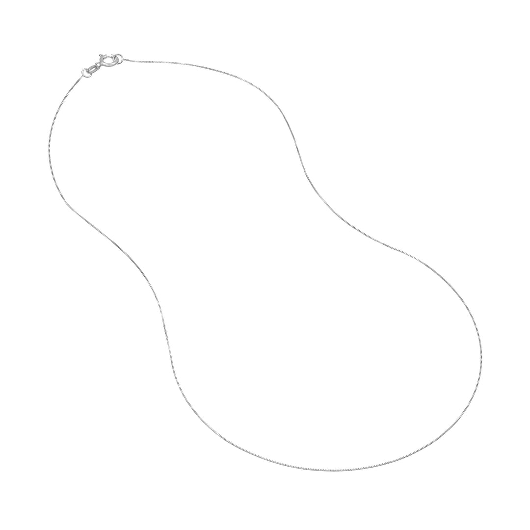 0.42mm Box Chain with Spring Ring