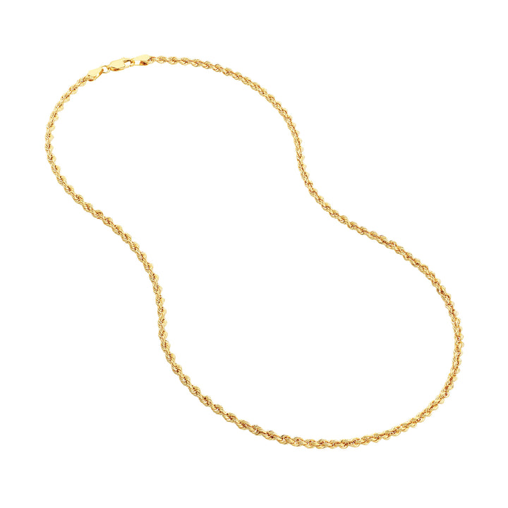 2.9mm Light Rope Chain with Lobster Lock