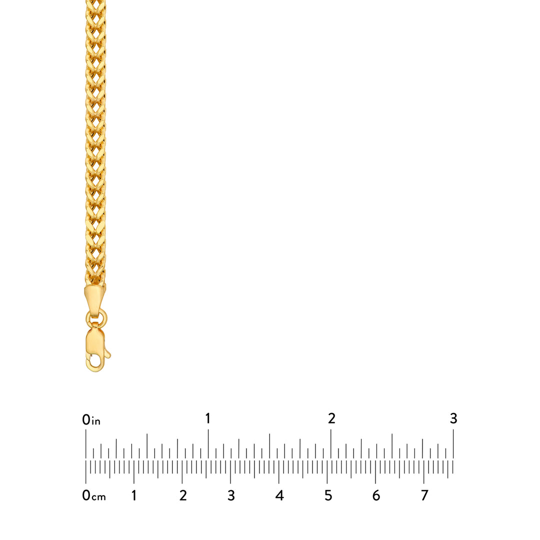 4.15mm Hollow Square Franco Chain