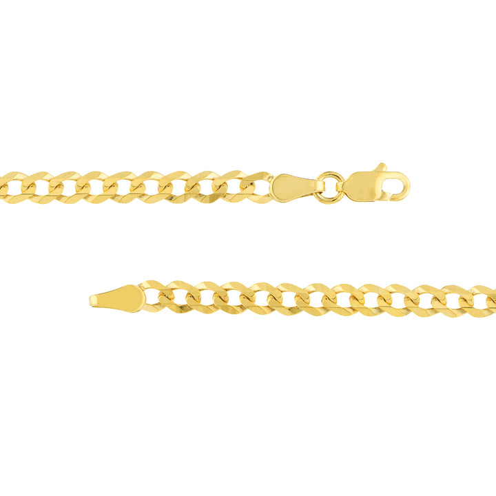 3.7mm Curb Chain with Lobster Lock