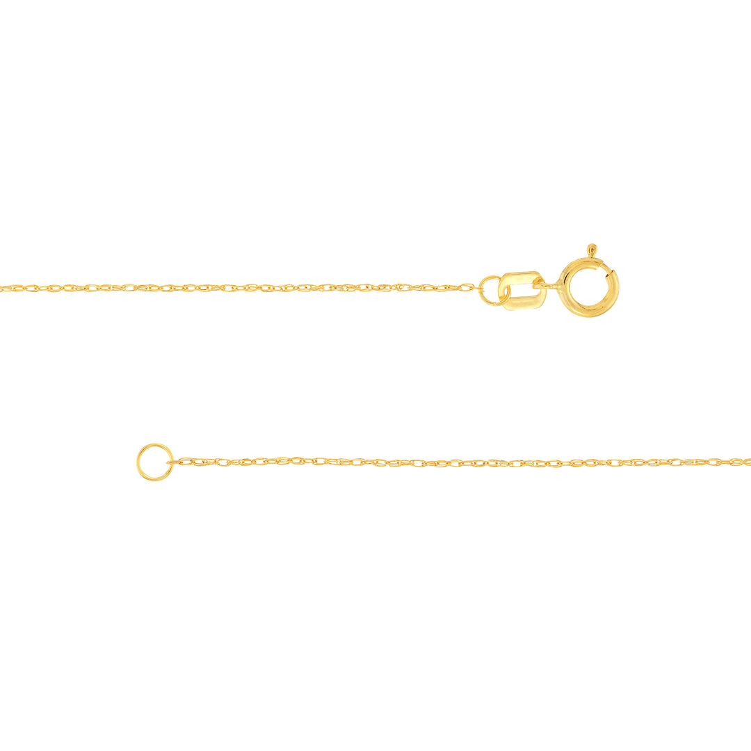 0.65mm Pendant Rope Chain with Spring Ring