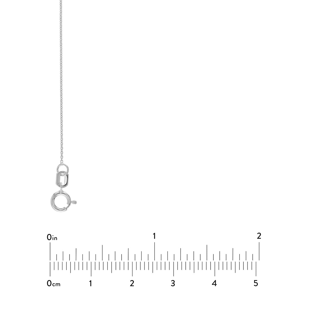 0.7mm Adjustable Cable Chain with Spring Ring