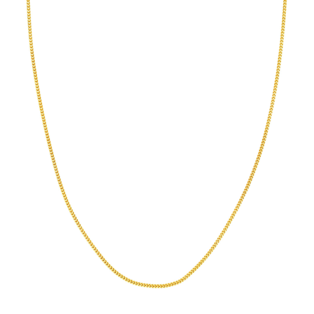 1.55mm Hollow Square Franco Chain