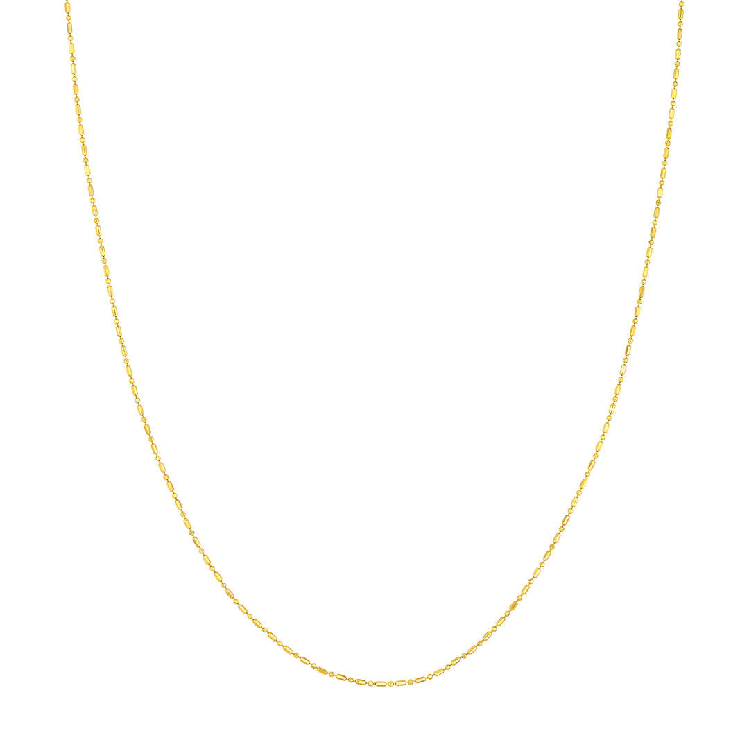 1.0mm D/C Bead and Bar Chain
