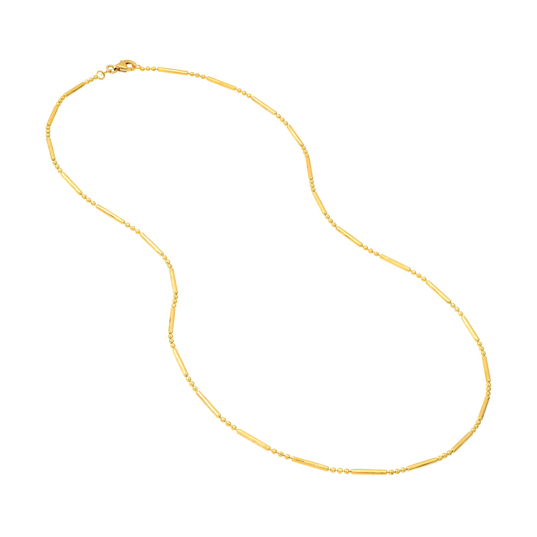 1.50mm D/C 3+1 Bead and Bar Chain