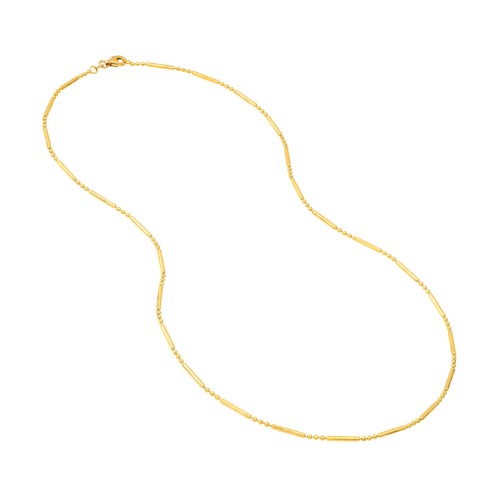 1.50mm D/C 3+1 Bead and Bar Chain