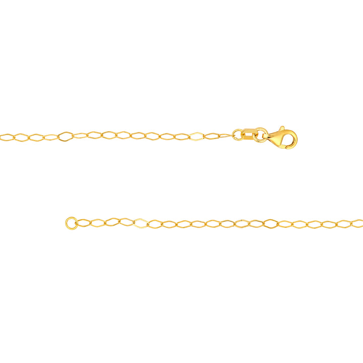 2.50mm Single Link Piatto Chain