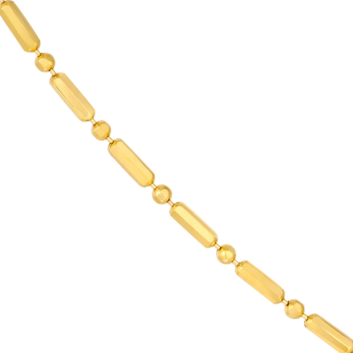 1.50mm Bead and Long Bar Chain