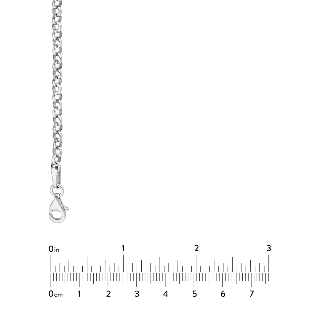 2.50mm Sterling Silver Rolo Chain