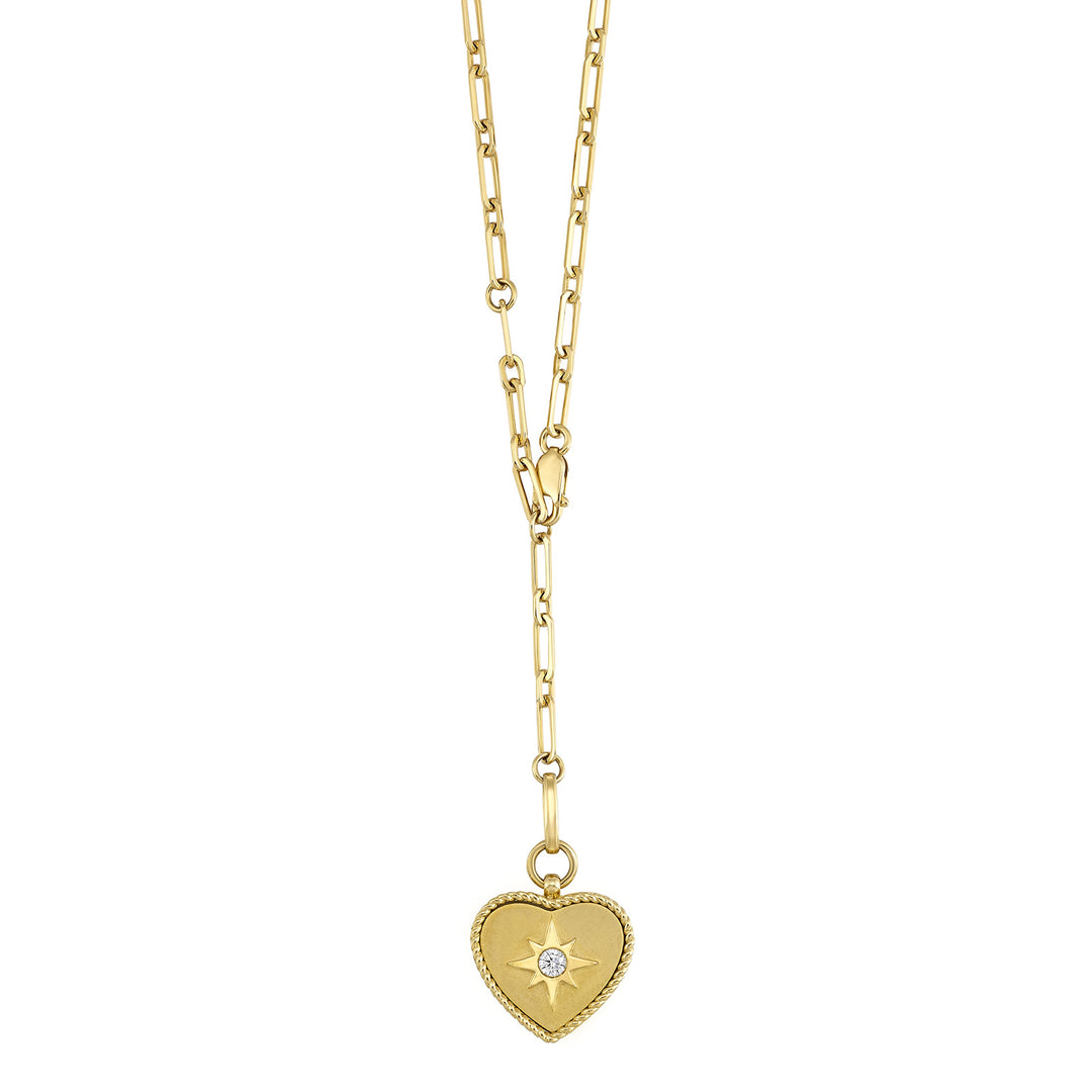 14Kt Yellow Gold Diamond 1/12Ctw Necklace