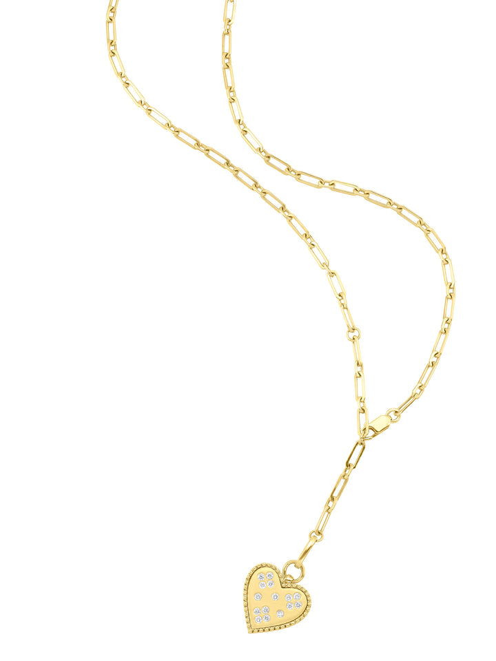 14Kt Yellow Gold Diamond 1/4Ctw Necklace