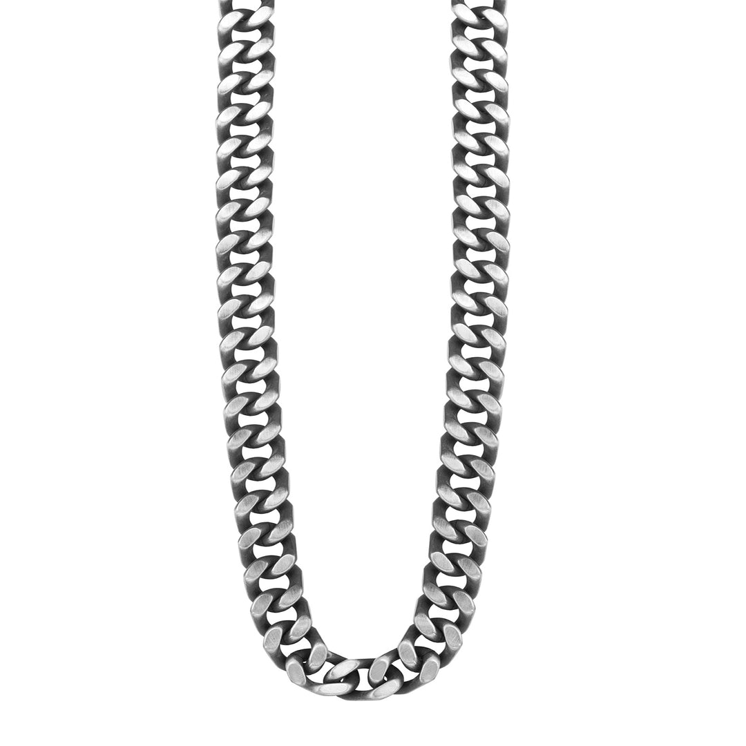 Steel White Necklace