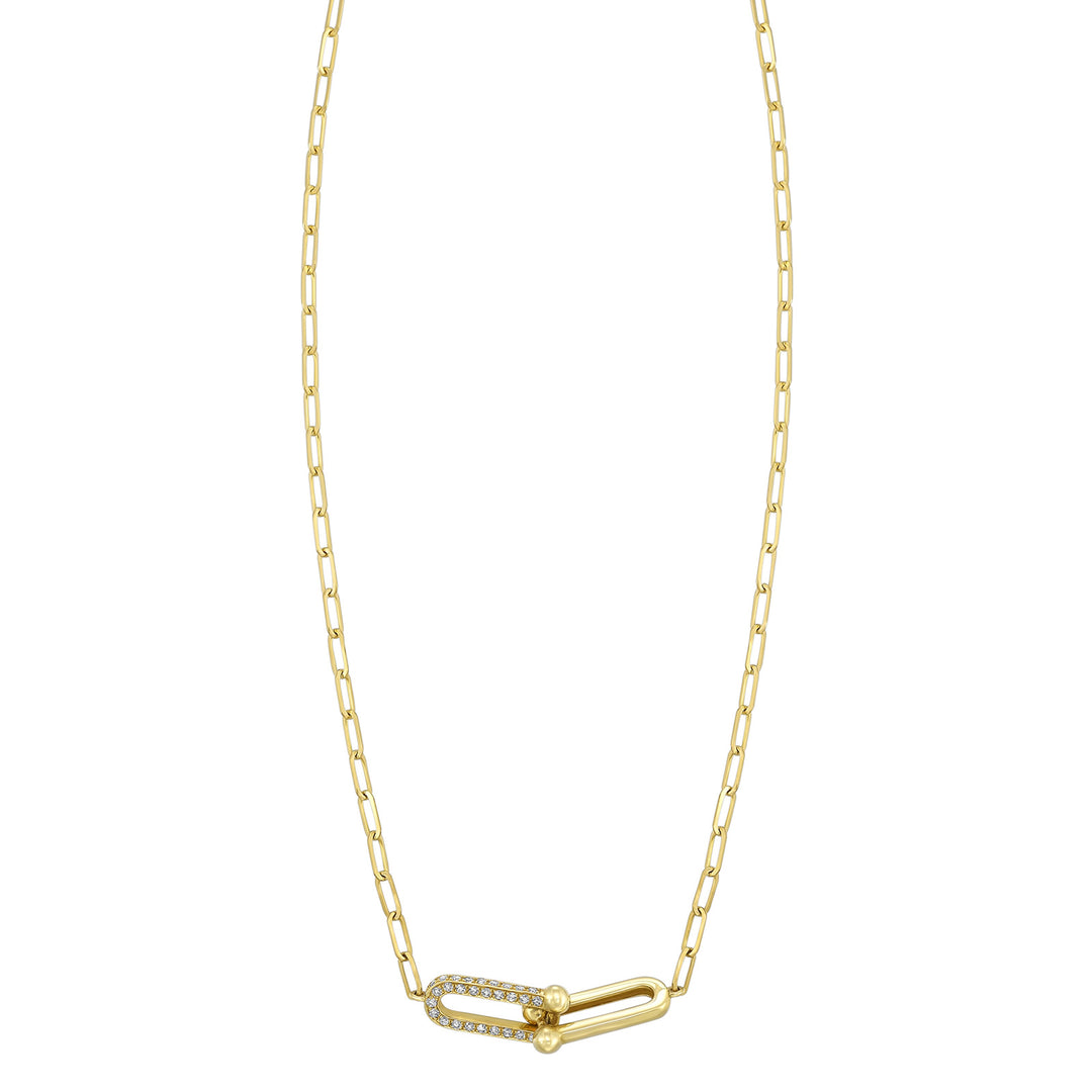 14Kt Yellow Gold Diamond 3/8Ctw Necklace