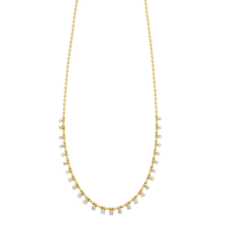 14Kt Yellow Gold Diamond 1 3/4Ctw Necklace