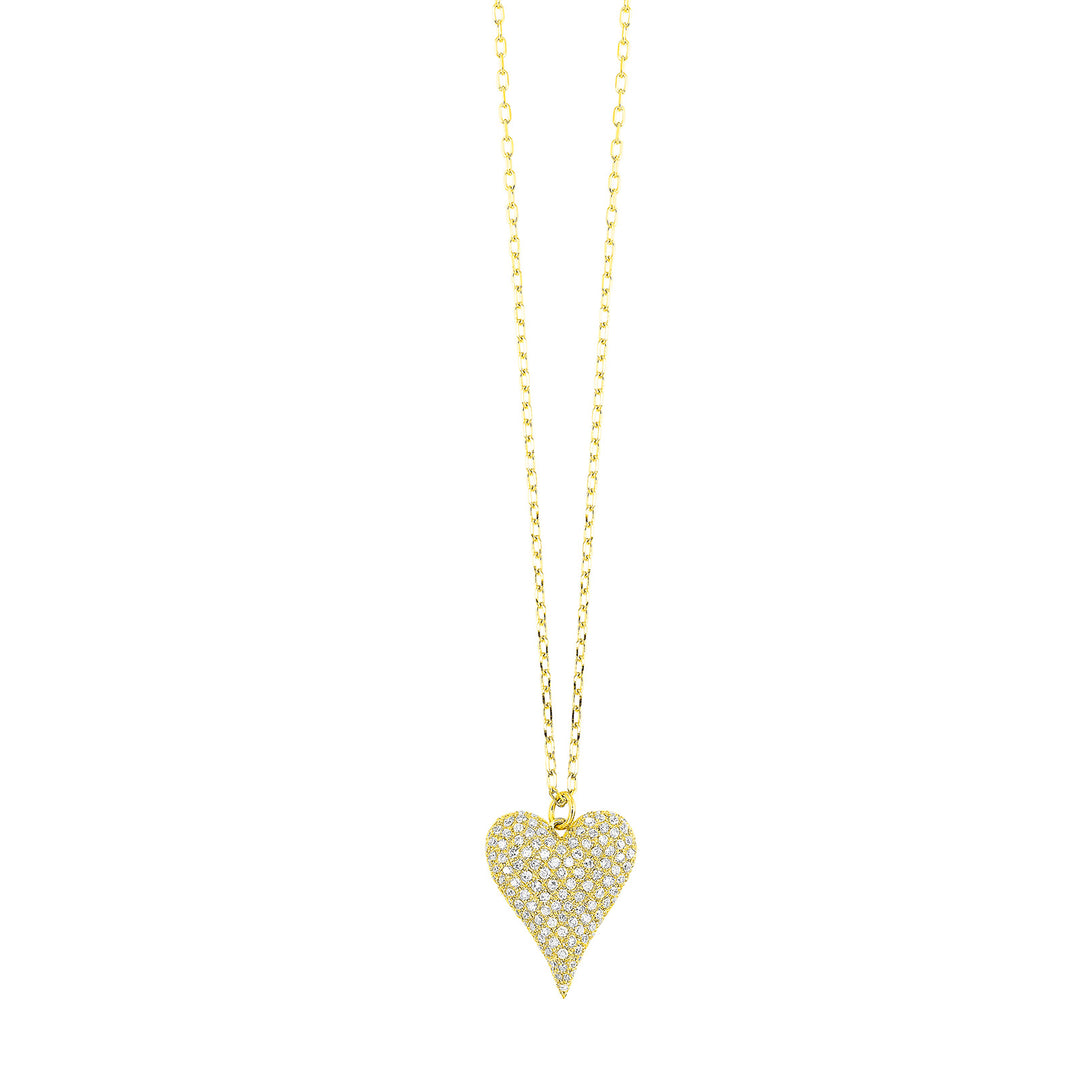 14Kt Yellow Gold Diamond 3/8Ctw Necklace