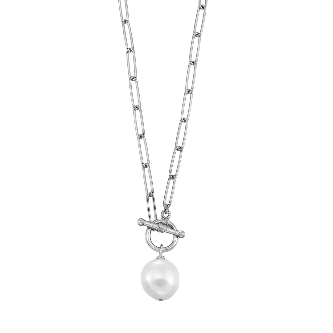 Silver & Pearl Necklace