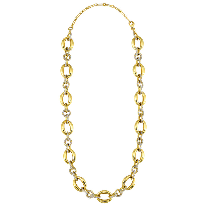 14Kt Yellow Gold Diamond 2 1/2Ctw Necklace