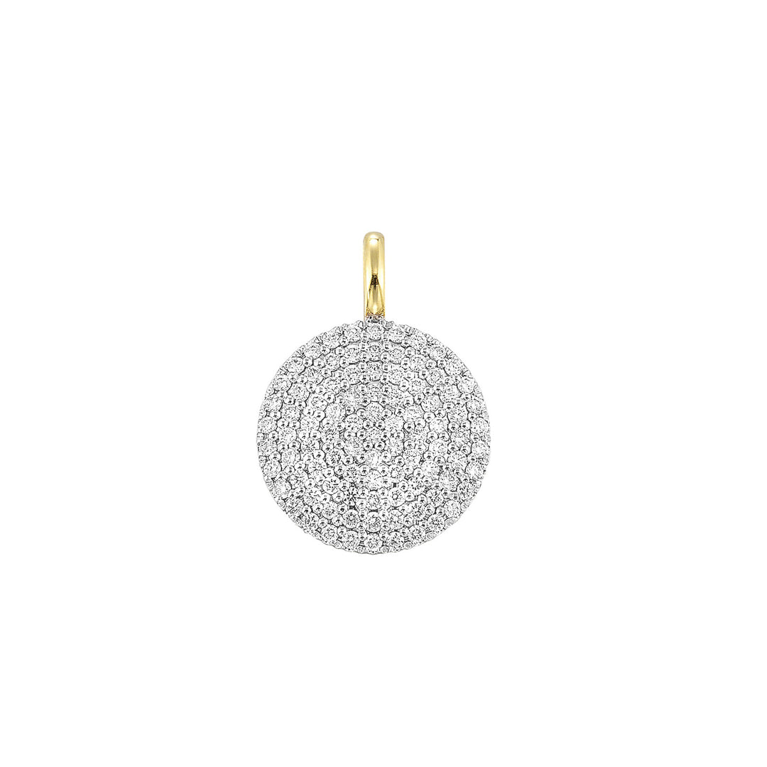 14Kt Yellow Gold Diamond 1/2Ctw Necklace
