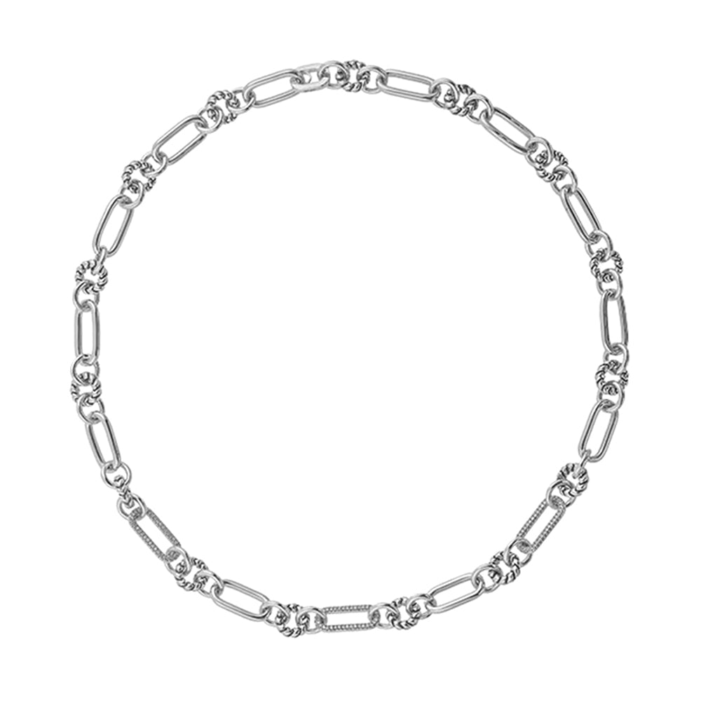 Silver Diamond 1/4Ctw Necklace